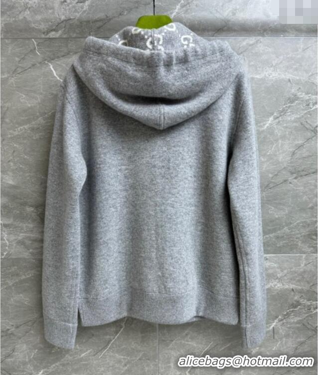 Grade Design Gucci Wool Reversible Jacket 0717 Grey 2025