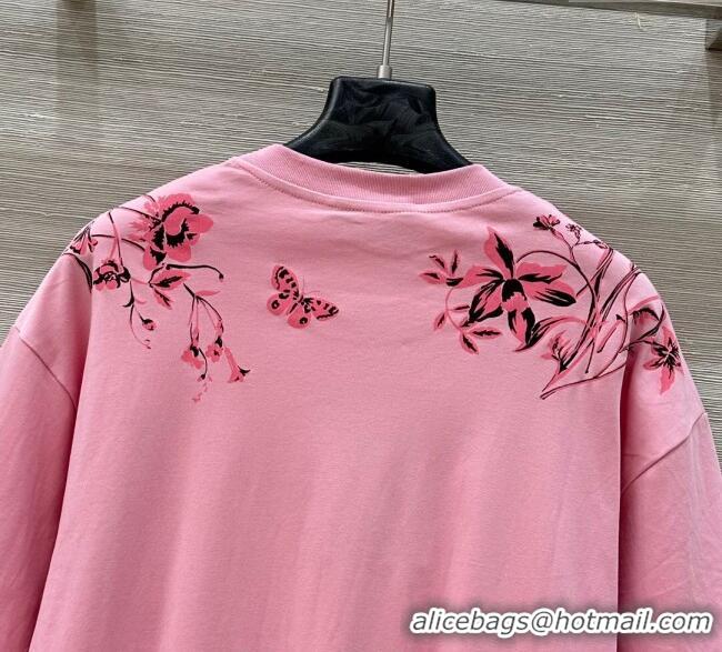 ​Famous Brand Gucci Cotton T-Shirt 0717 Pink 2025
