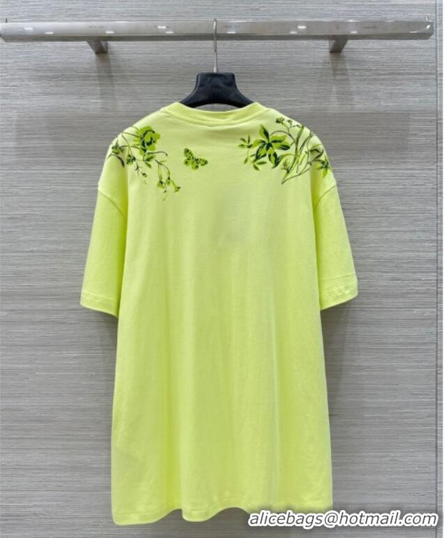Luxury Discount Gucci Cotton T-Shirt 0717 Yellow 2025