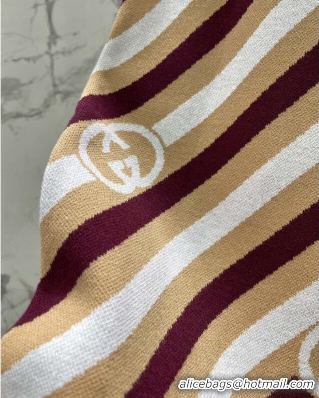 Unique Grade Gucci Wool Skirt G072409 Brown 2025