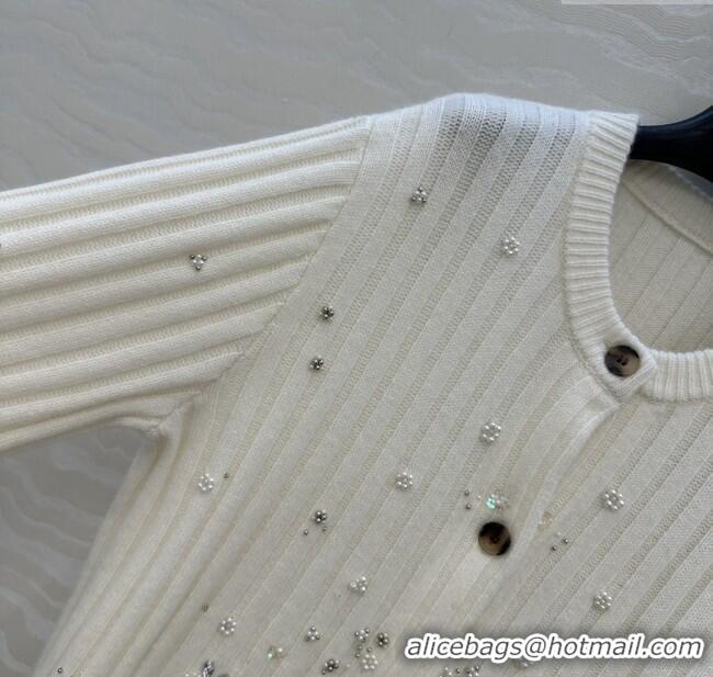 Good Product Gucci Cashmere Cardigan G090109 White 2025