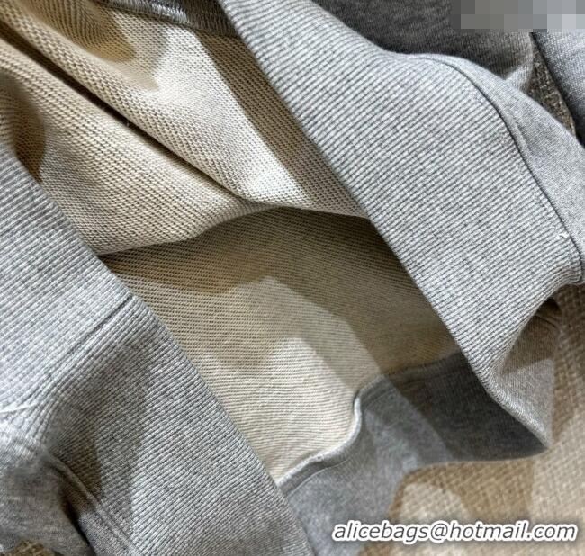 Famous Brand Gucci Cotton Sweatshirt GG090401 Grey 2025