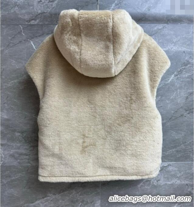 Top Quality Prada Wool Nylon Reversible Vest PR091958 Brown/Beige 2025