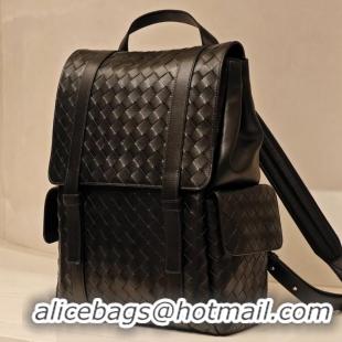 Best Price Bottega Veneta Intrecciato Leather Back To School Backpack 805971 Black