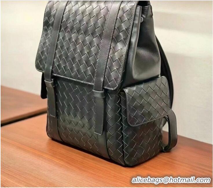 Best Price Bottega Veneta Intrecciato Leather Back To School Backpack 805971 Black