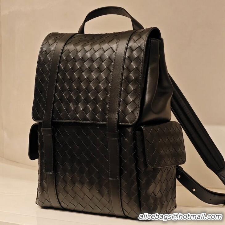 Best Price Bottega Veneta Intrecciato Leather Back To School Backpack 805971 Black