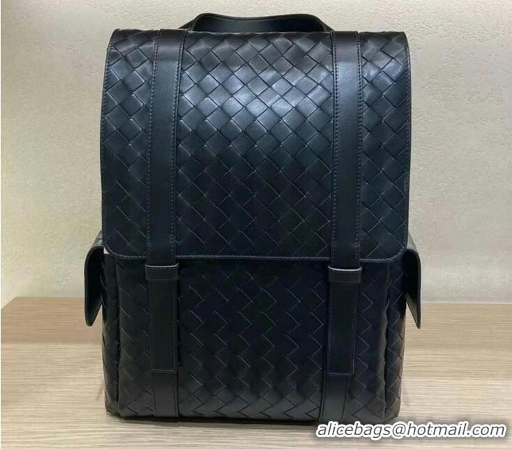 Best Price Bottega Veneta Intrecciato Leather Back To School Backpack 805971 Black