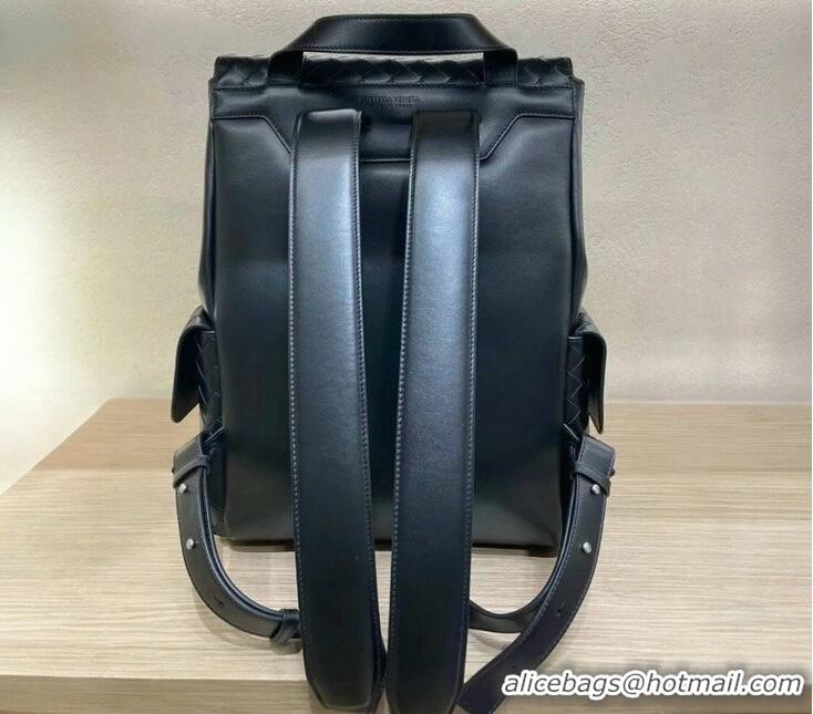 Best Price Bottega Veneta Intrecciato Leather Back To School Backpack 805971 Black