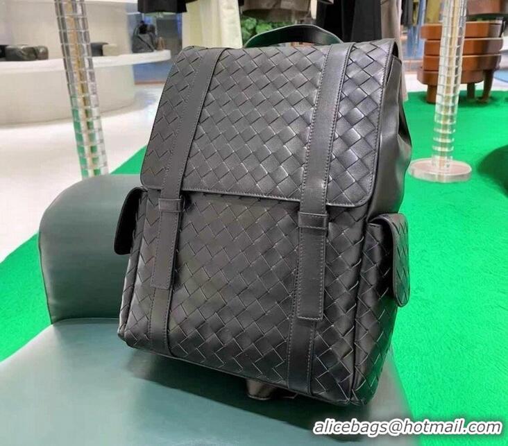 Best Price Bottega Veneta Intrecciato Leather Back To School Backpack 805971 Black