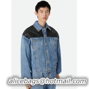 ​Grade Design Bottega Veneta Vintage Indigo Denim Jacket 833896 Mid Blue
