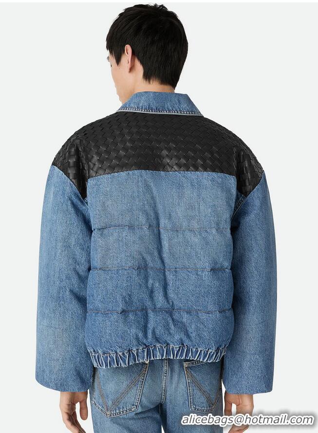 ​Grade Design Bottega Veneta Vintage Indigo Denim Jacket 833896 Mid Blue