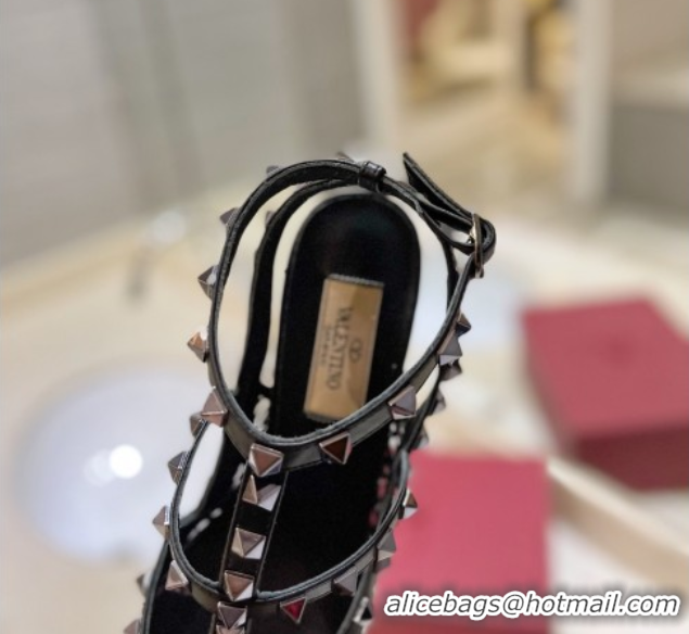 Shop Cheap Valentino Rockstud Pumps 10cm in Quilted Mesh and Strass Black 2025 VA082112