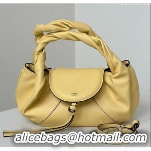 Well Crafted Fendi Spy Small Bag in Leather 80888S Yellow 2025