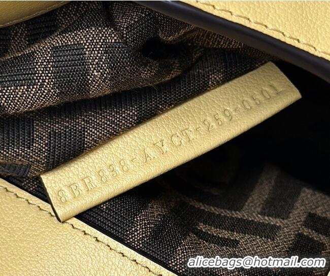 Well Crafted Fendi Spy Small Bag in Leather 80888S Yellow 2025