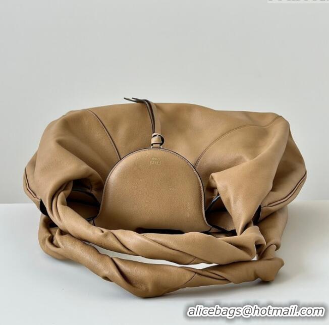 Discount Promotional Fendi Spy Large Bag in Leather 80888L Beige 2025