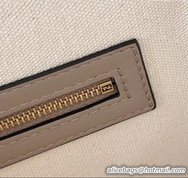 Top Quality Fendi Baguette Medium Bag in Canvas with FF embroidery 0159M Green/Blue/Multicolor 2025