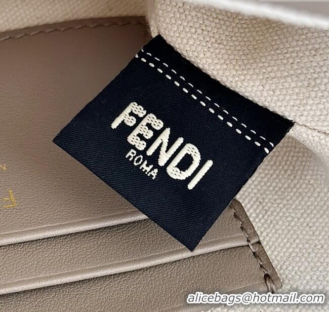 Well Crafted Fendi Baguette Mini Bag in Canvas with FF embroidery 0159S Green/Blue/Multicolor 2025