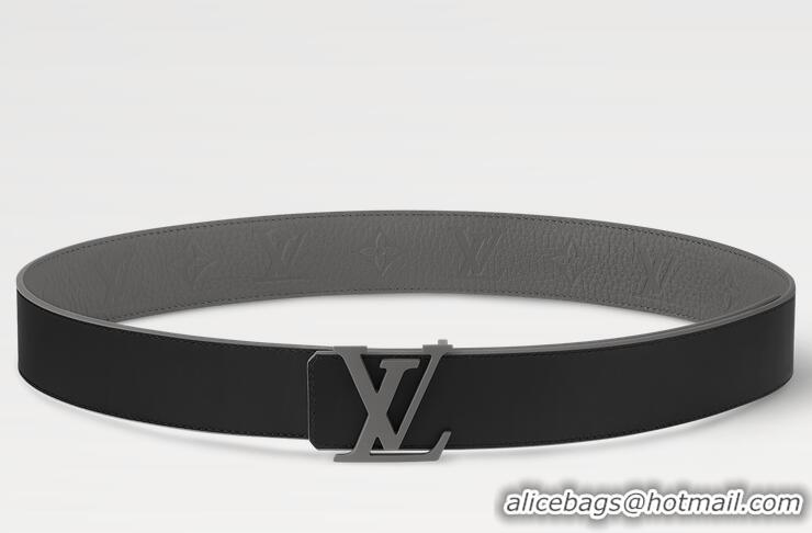 ​Reasonable Price Louis Vuitton Taurillon 40mm Reversible Belt M8662V Dark Grey