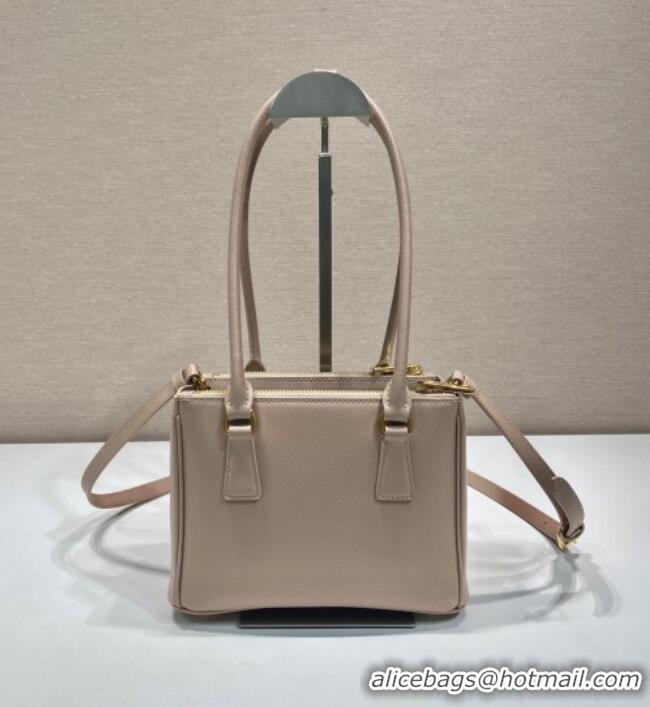 Buy Inexpensive Prada Galleria Saffiano leather mini-bag 1BA906 Powder Pink 2025