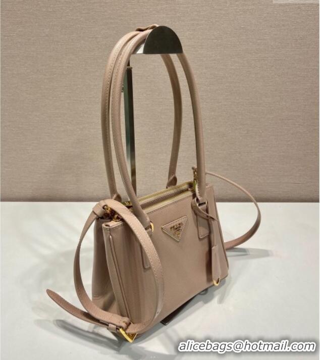 Buy Inexpensive Prada Galleria Saffiano leather mini-bag 1BA906 Powder Pink 2025