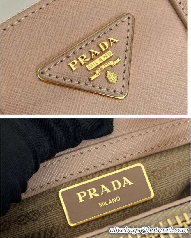 Buy Inexpensive Prada Galleria Saffiano leather mini-bag 1BA906 Powder Pink 2025