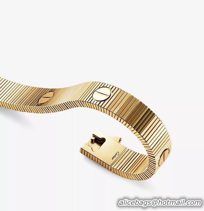 New Design Cartier LOVE Unlimited Flexible 18CT Bracelet C8950 Yellow-Gold