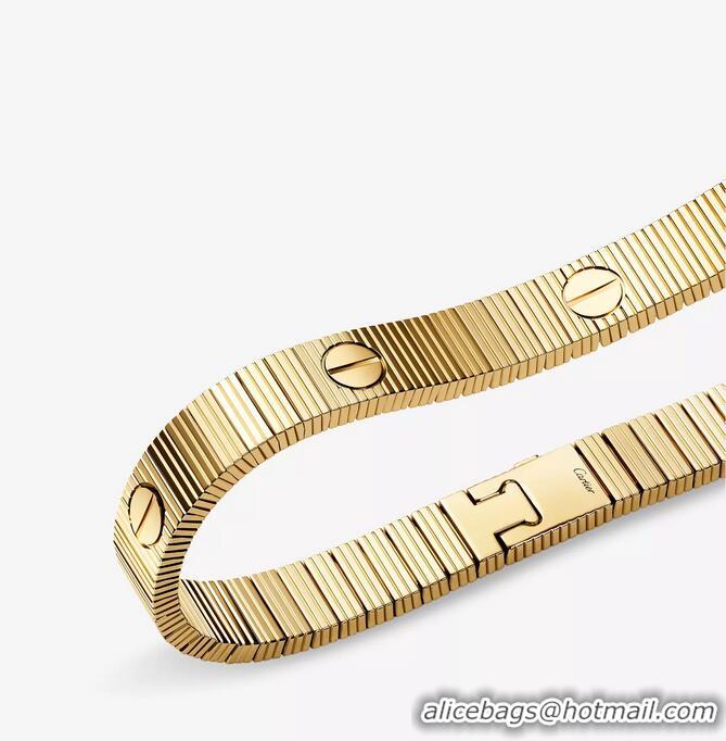 New Design Cartier LOVE Unlimited Flexible 18CT Bracelet C8950 Yellow-Gold