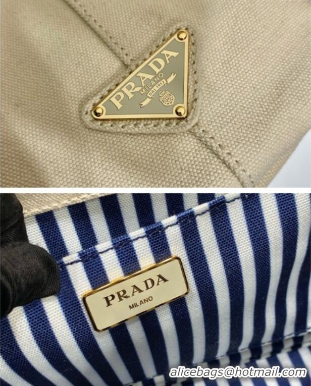 Buy Fashion Prada Printed Fabric Tote Bag 1BG439 White 2025