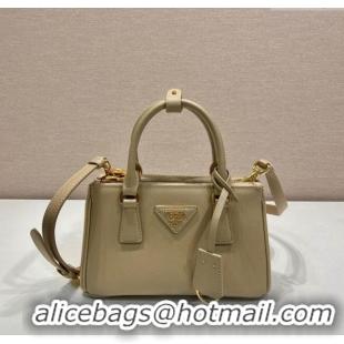 Well Crafted Prada Galleria mini Saffiano leather bag 1BA916 Beige 2025