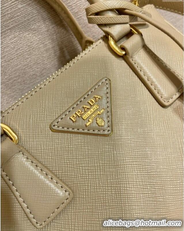 Well Crafted Prada Galleria mini Saffiano leather bag 1BA916 Beige 2025