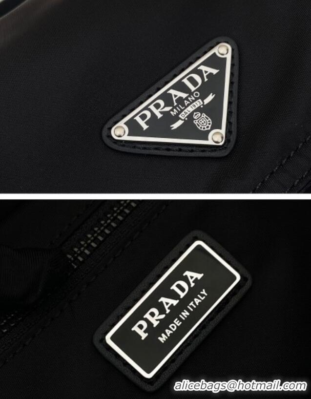 Super Quality Prada Mens Explore Re-Nylon and leather bag 2VD082 Black 2025