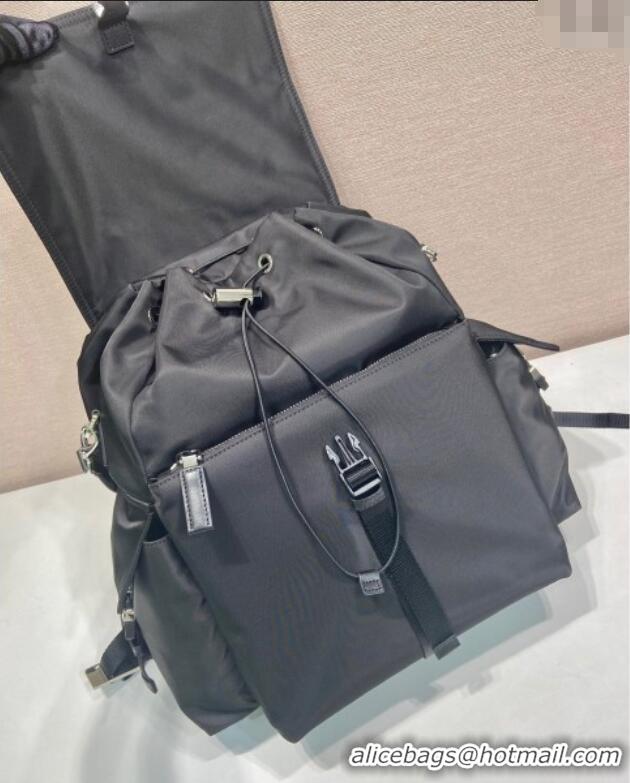 Good Taste Prada Mens Explore Re-Nylon and leather backpack bag 2VZ118 2025