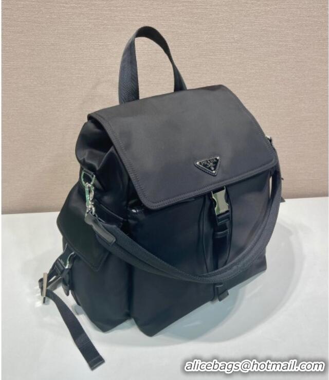 Good Taste Prada Mens Explore Re-Nylon and leather backpack bag 2VZ118 2025