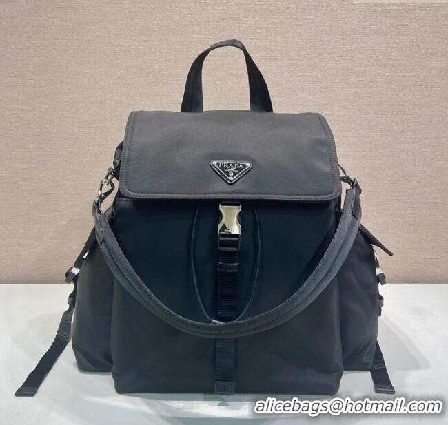 Good Taste Prada Mens Explore Re-Nylon and leather backpack bag 2VZ118 2025