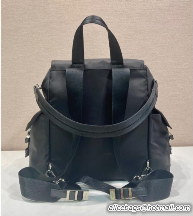 Good Taste Prada Mens Explore Re-Nylon and leather backpack bag 2VZ118 2025