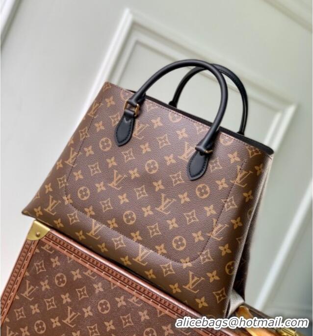 Promotional Louis Vuitton Tote Fleur Bag in Monogram Canvas M43553 Black 2025