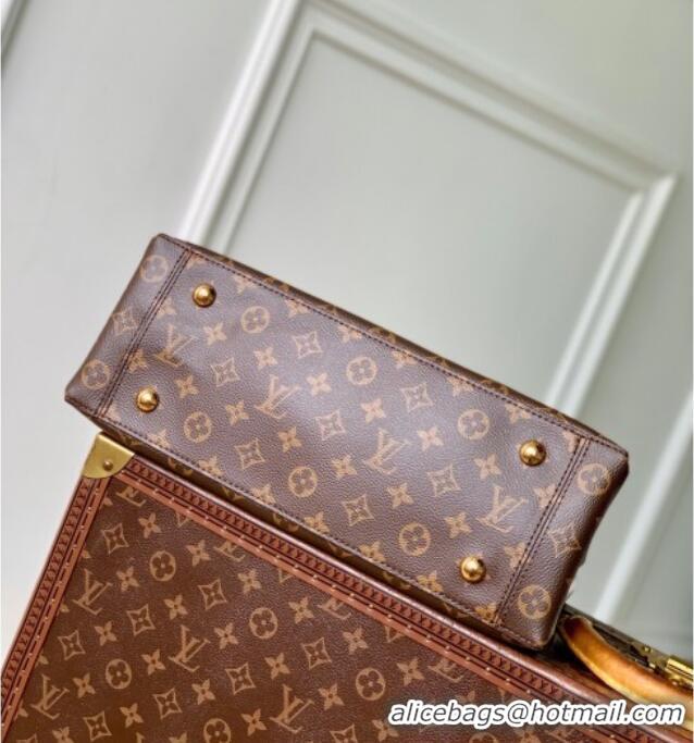 Promotional Louis Vuitton Tote Fleur Bag in Monogram Canvas M43553 Black 2025