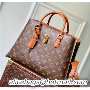 Best Design Louis Vuitton Tote Fleur Bag in Monogram Canvas M43553 Brown 2025