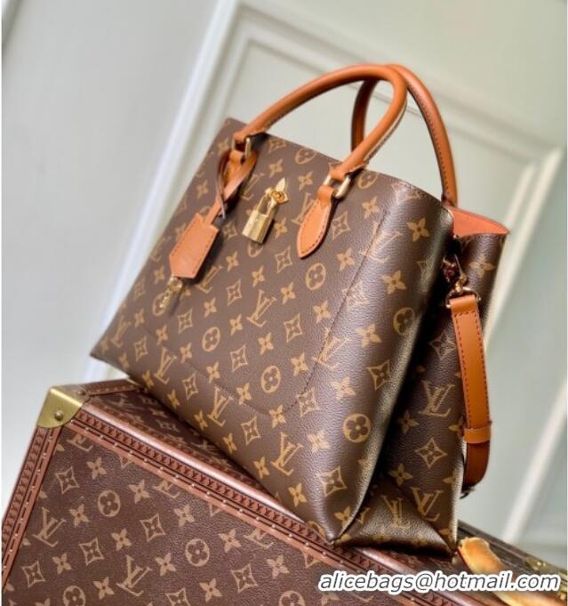 Best Design Louis Vuitton Tote Fleur Bag in Monogram Canvas M43553 Brown 2025