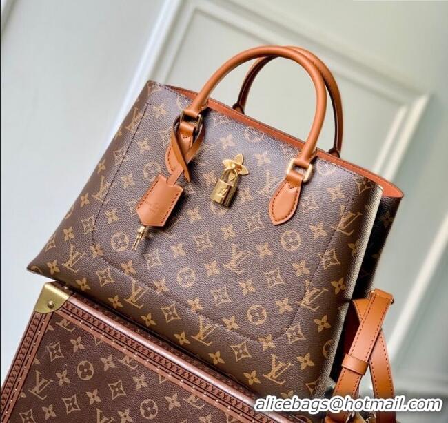 Best Design Louis Vuitton Tote Fleur Bag in Monogram Canvas M43553 Brown 2025