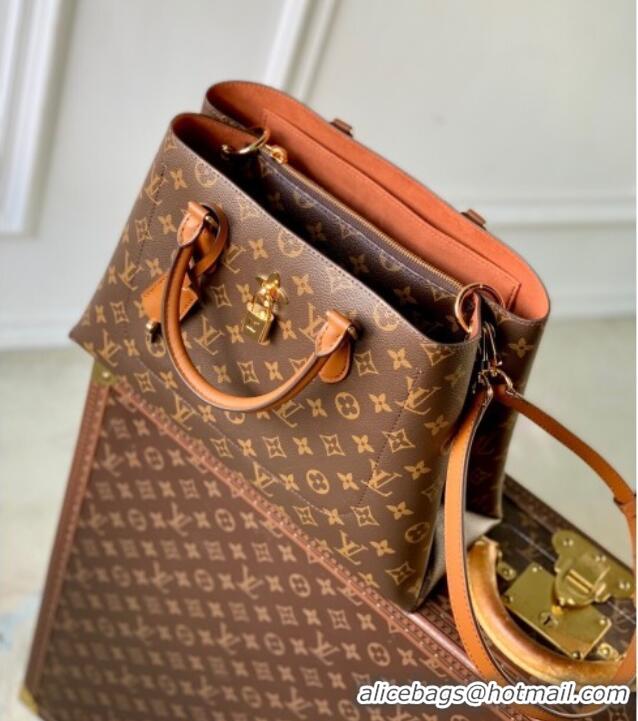 Best Design Louis Vuitton Tote Fleur Bag in Monogram Canvas M43553 Brown 2025