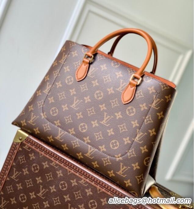 Best Design Louis Vuitton Tote Fleur Bag in Monogram Canvas M43553 Brown 2025