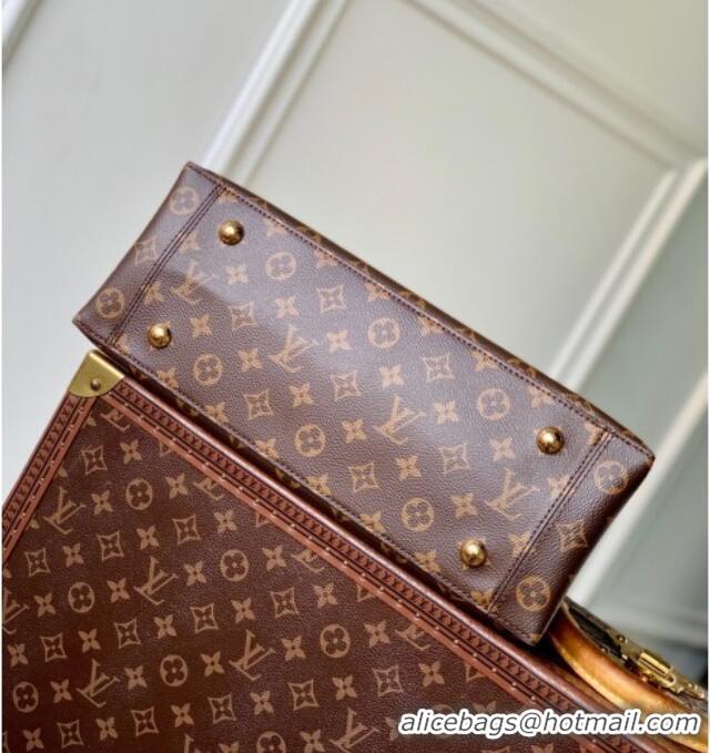 Best Design Louis Vuitton Tote Fleur Bag in Monogram Canvas M43553 Brown 2025