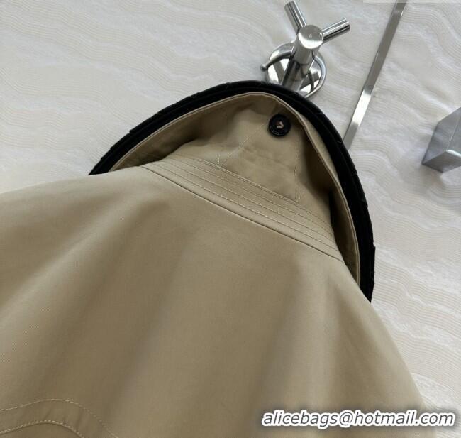 Famous Brand Bottega Veneta Jacket BV9453 Khaki 2025