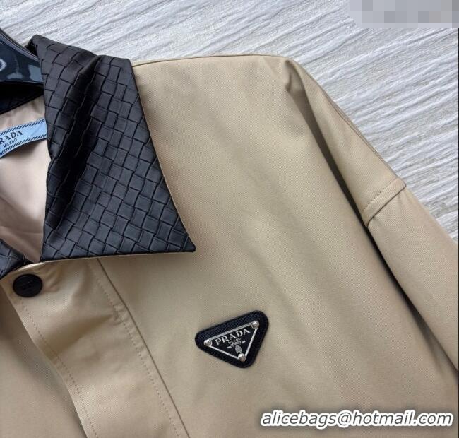 Famous Brand Prada Jacket PR090404 Khaki 2025