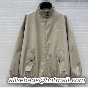 Fashion Discount Miu Miu Wool Jacket 0814 Khaki 2025