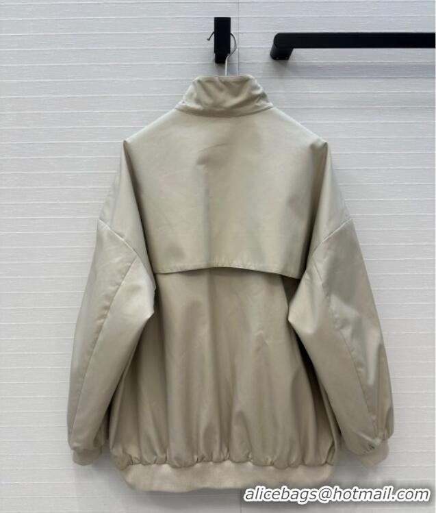 Fashion Discount Miu Miu Wool Jacket 0814 Khaki 2025