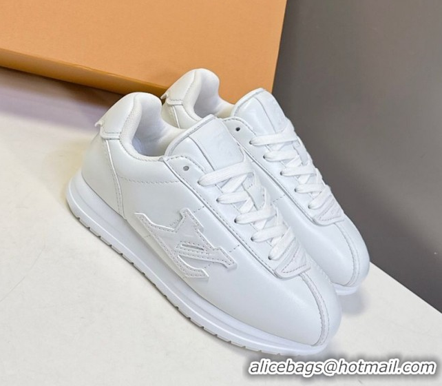 Perfect Louis Vuitton LV BUTTERSOFT Sneakers in Calf Leather White 2025 1AIKDJ 0829052