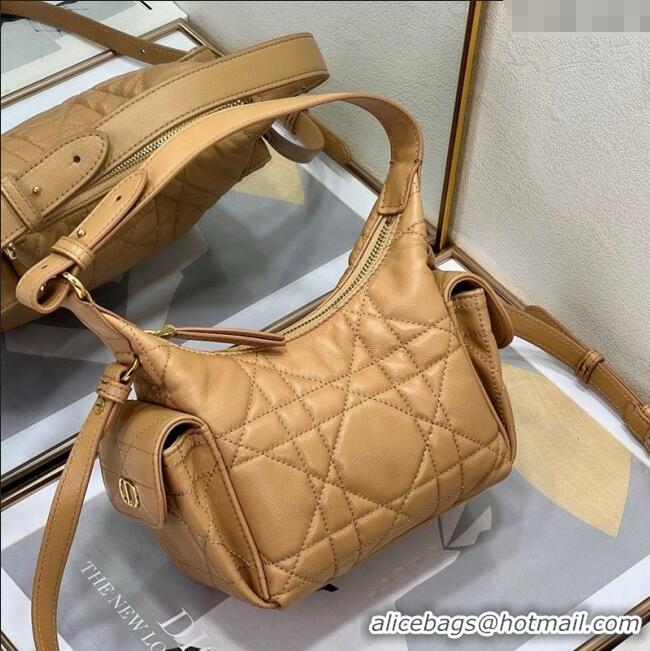 Promotional Dior D-Dream Mini Bag in Macrocannage Lambskin D9086 Light Gold-Tone 2025