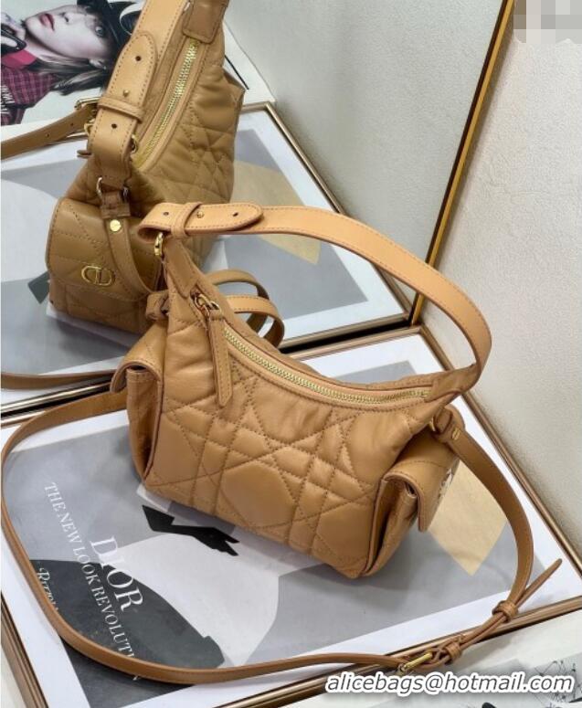 Promotional Dior D-Dream Mini Bag in Macrocannage Lambskin D9086 Light Gold-Tone 2025